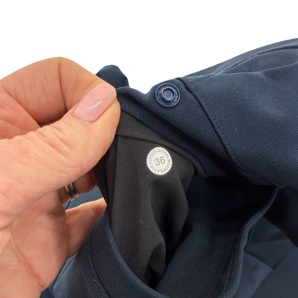 Lululemon Commission Pants 36 Blue - Picture 13 of 16